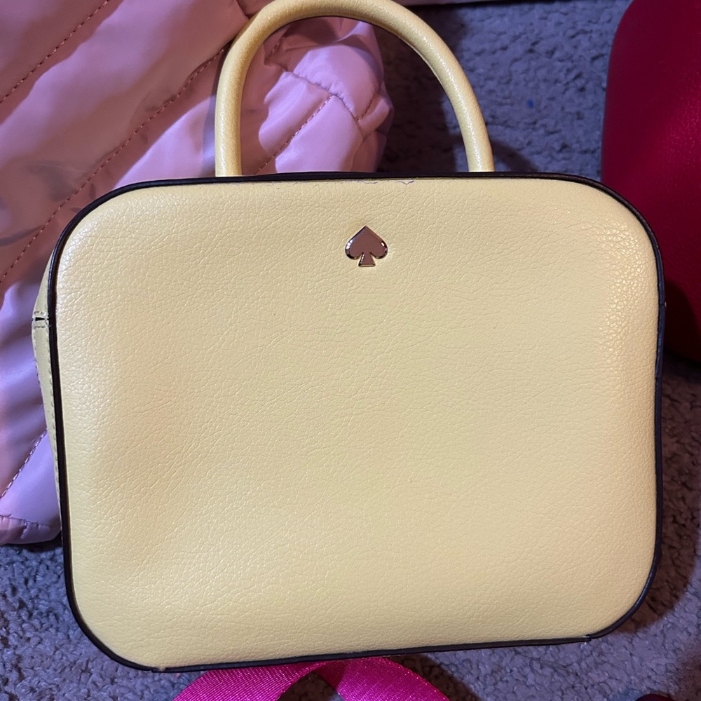 Kate Spade Light Yellow Mini Bag